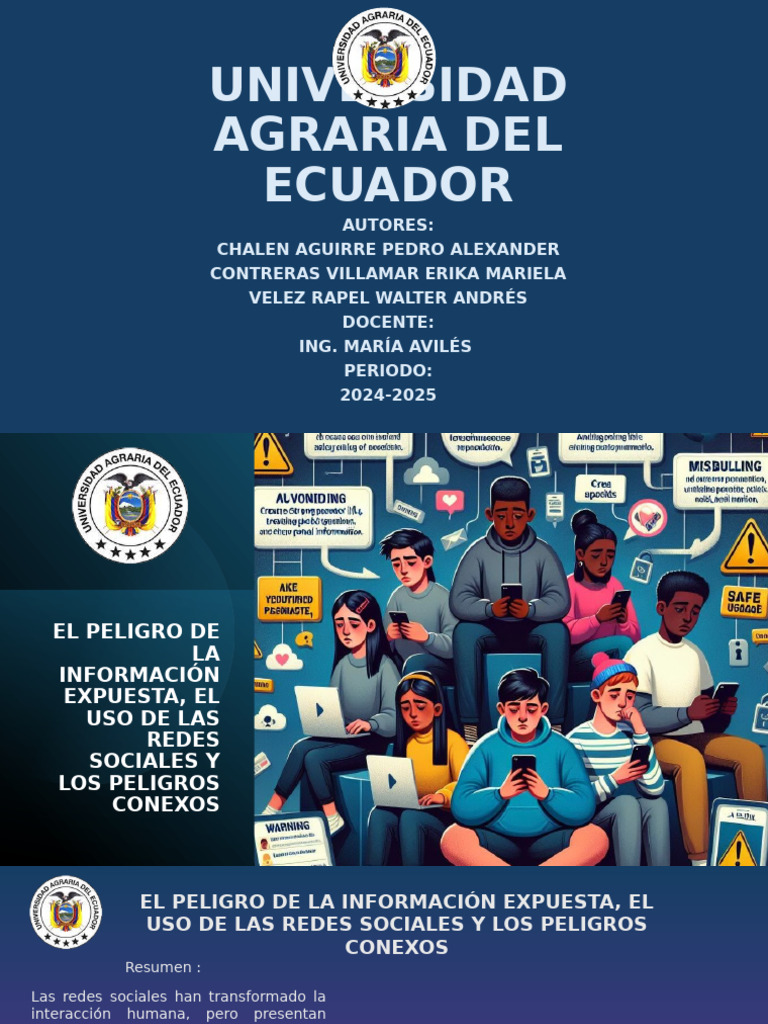 Humanidades Peligro en Las Redes Sociales | PDF