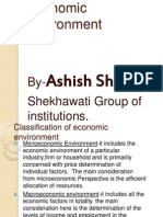 Classification of Economic Environment