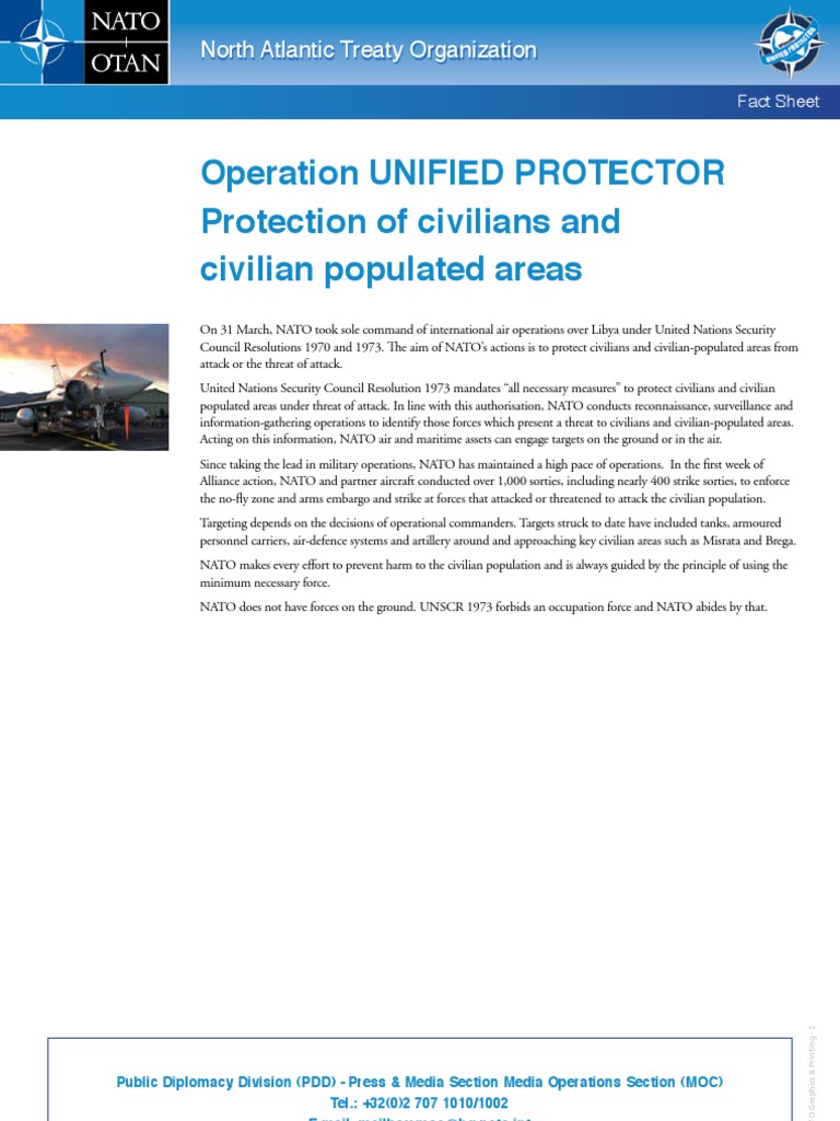 Unified Protector Protection Civilians | PDF