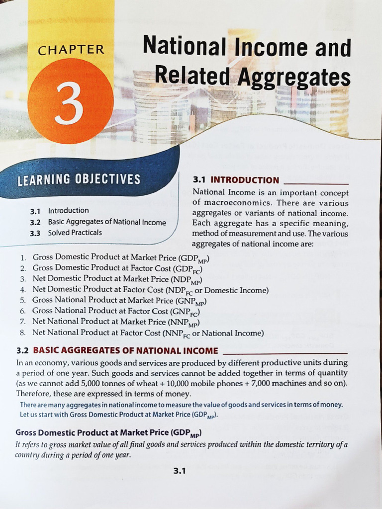 National Income and Related Aggregates | PDF