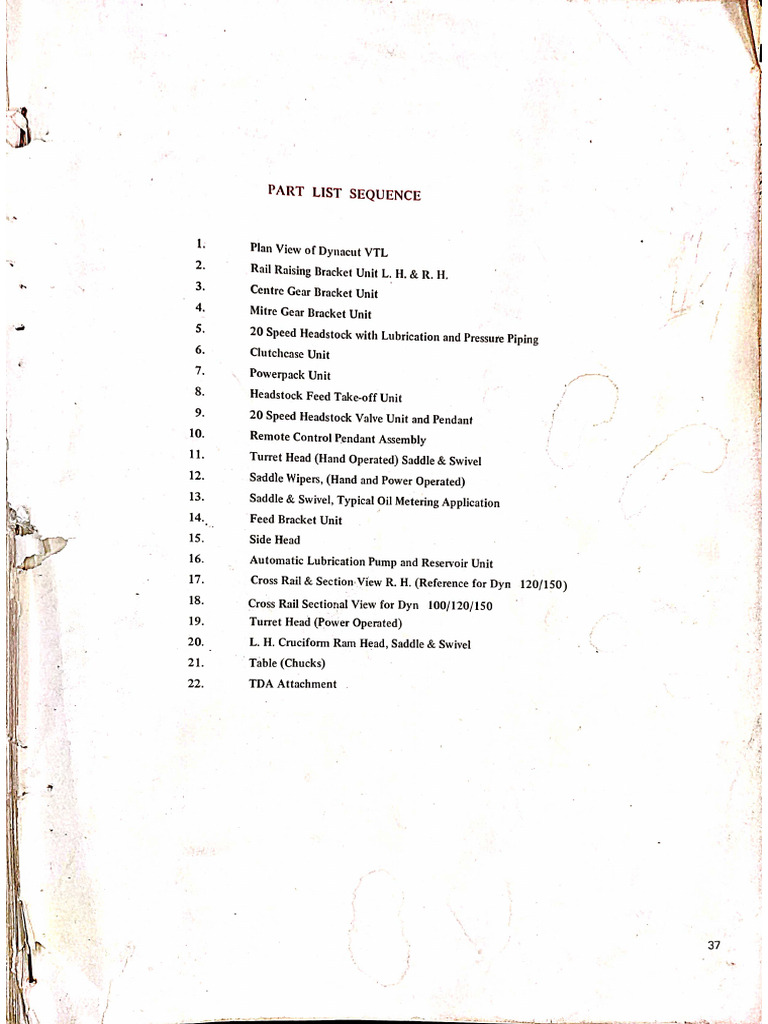 VTL Machine Manual | PDF