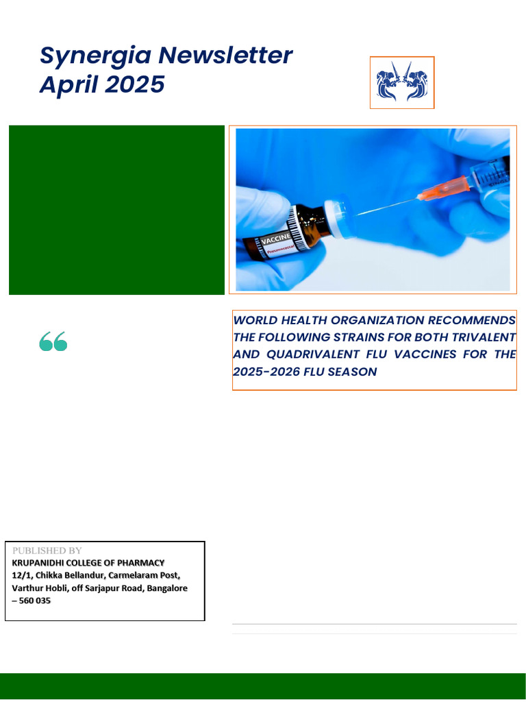 2025-2026 Flu Vaccine Recommendations | PDF | Electrocardiography | Cancer