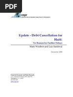 Download Update - Debt Cancellation for Haiti No Reason For Further Delays by Center for Economic and Policy Research SN8684547 doc pdf