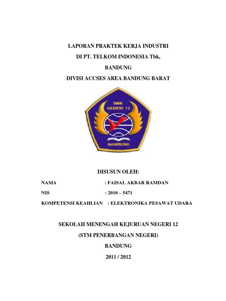 Laporan Keseluruhan Prakerin Telkom