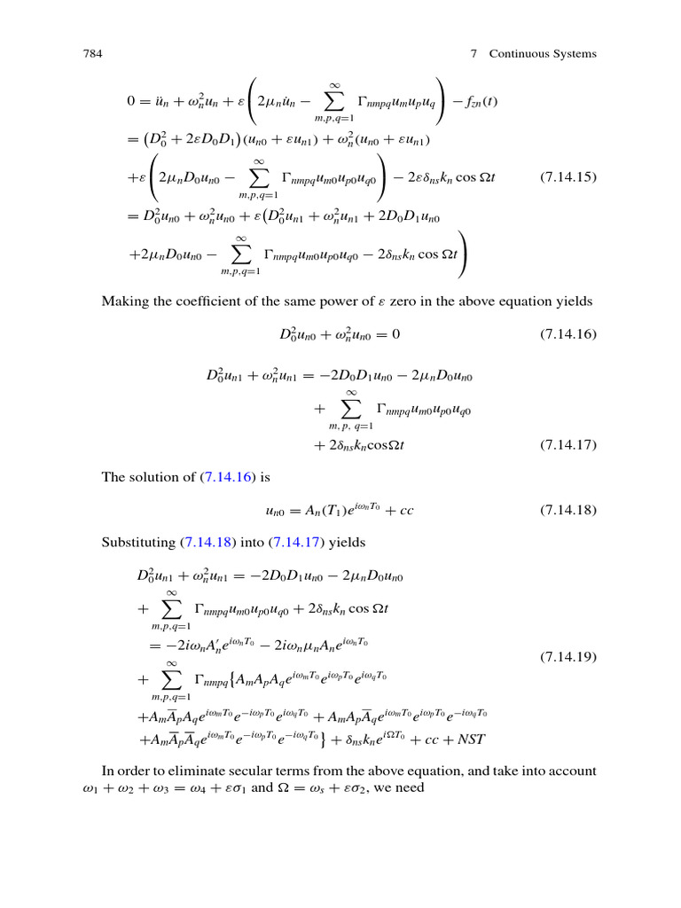Transverse Oscillation of Beams Analysis | PDF | Normal Mode | Resonance