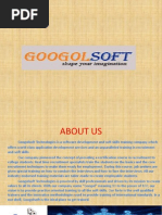 Download Googolsoft - Company Profile by Jaya Mani SN86847440 doc pdf