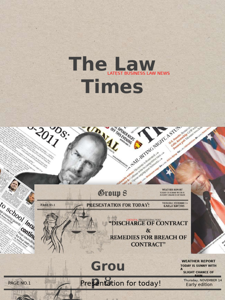 Discharge of Contract: Key Concepts | PDF | Damages | Breach Of Contract