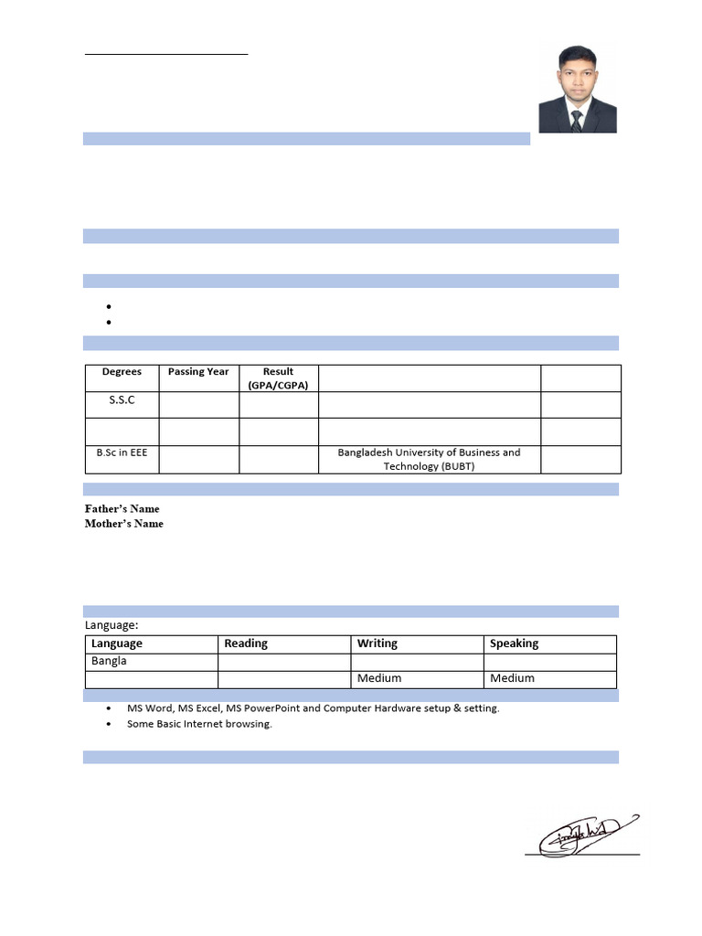 Final CV | PDF