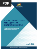 DMTAC Protocol for Diabetes Management | PDF | Pharmacy | Pharmacist