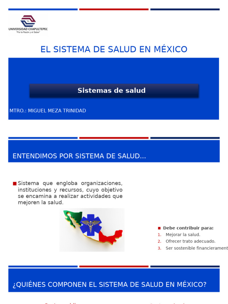 Sistema de Salud en México: Estructura y Desafíos | PDF | Hospital | México