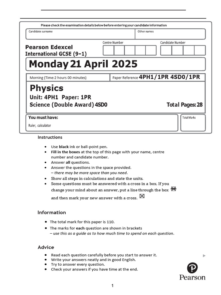 Grade 10 Physics Mock Exam 2025 | PDF | Radioactive Decay | Neutron