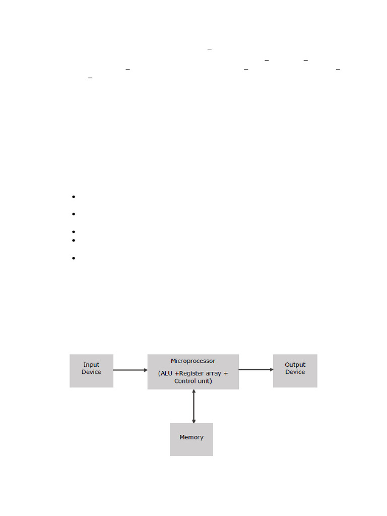 Overview of Intel 8085 Microprocessor | PDF | Central Processing Unit ...