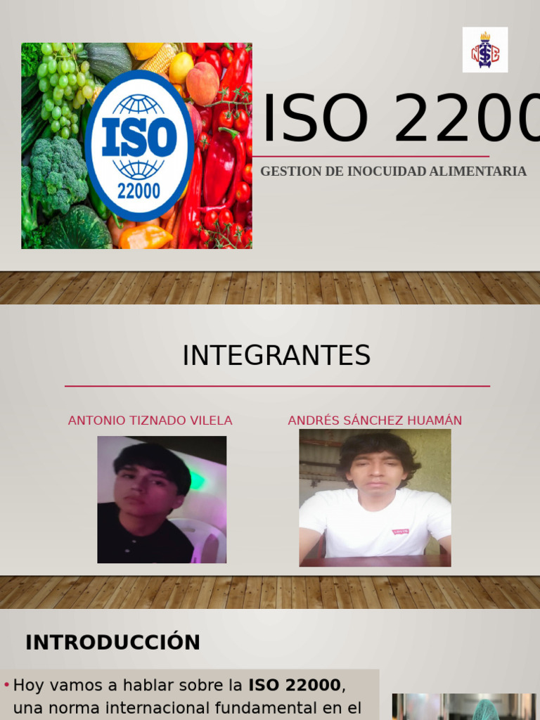 ISO 22000: Gestión de Inocuidad Alimentaria | PDF | Análisis de Riesgo ...