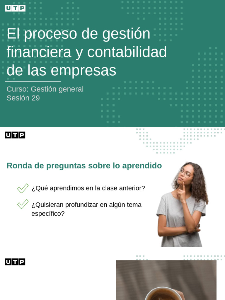 El Proceso de Gestión Financiera y Contabilidad de Las Empresas | PDF ...