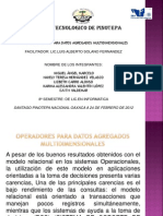 Ope Rad Ores Para Datos Agregados Multi Dimension Ales