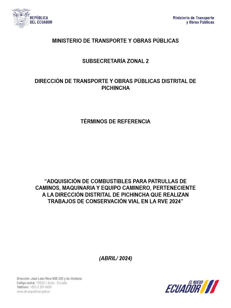 2 TDR COMBUSTIBLE Mtop | PDF | Multa (pena) | Estación de servicio