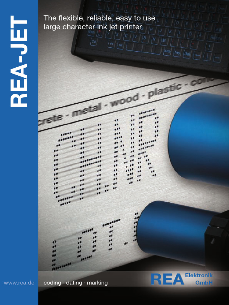 REA-JET Industrial Inkjet Printers | PDF | Printer (Computing) | Computing