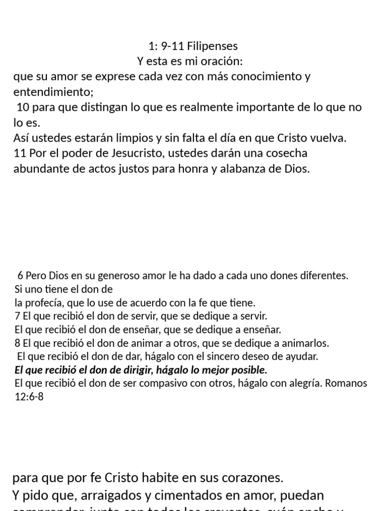 Dones y Amor en la Fe Cristiana | PDF