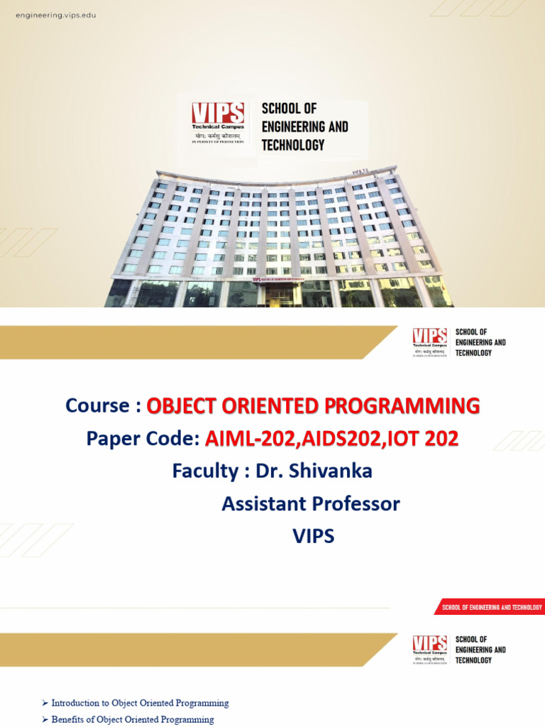 Java Object-Oriented Programming Guide | PDF | Class (Computer ...