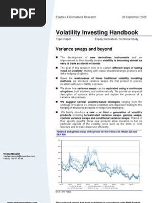 １着でも送料無料 BNP PDF | Handbook Investing Volatility Paribas ビジネス・経済
