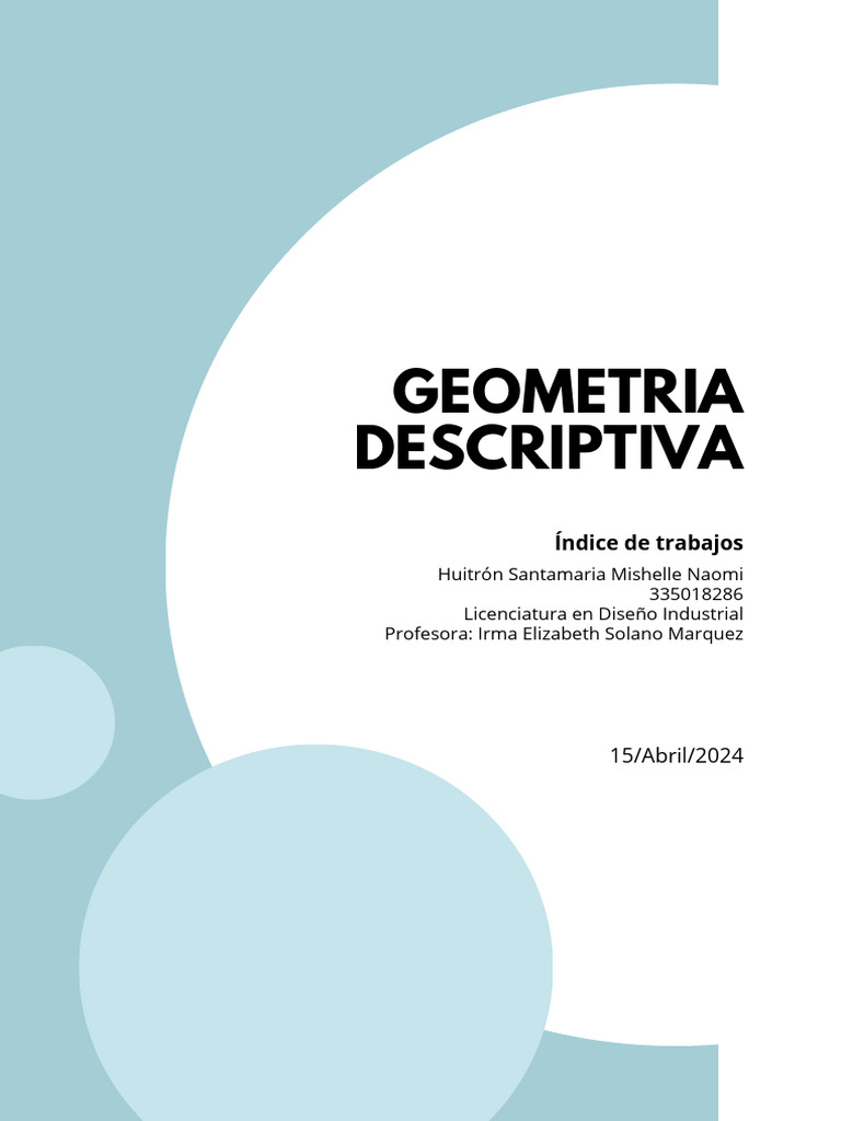 Portada Propuesta de Proyecto Creativo Azul | PDF