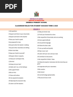 Grade 2 Classroom Rules Guide | PDF