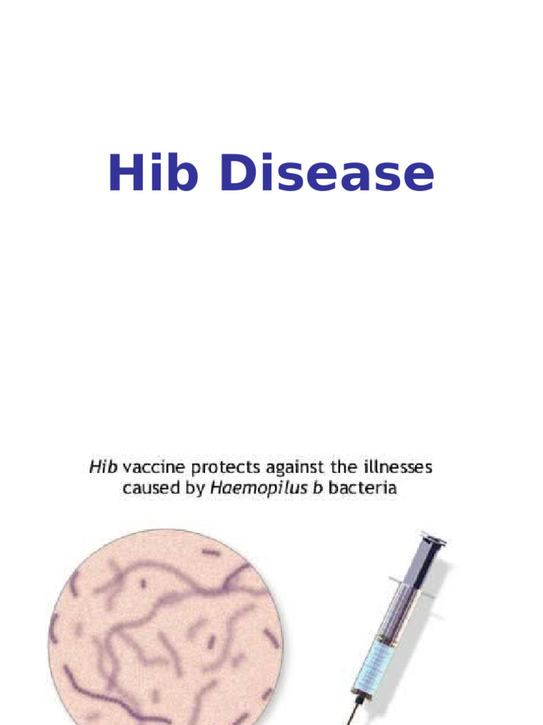 Extra - Hib Vaccine 1master | PDF | Vaccines | Meningitis