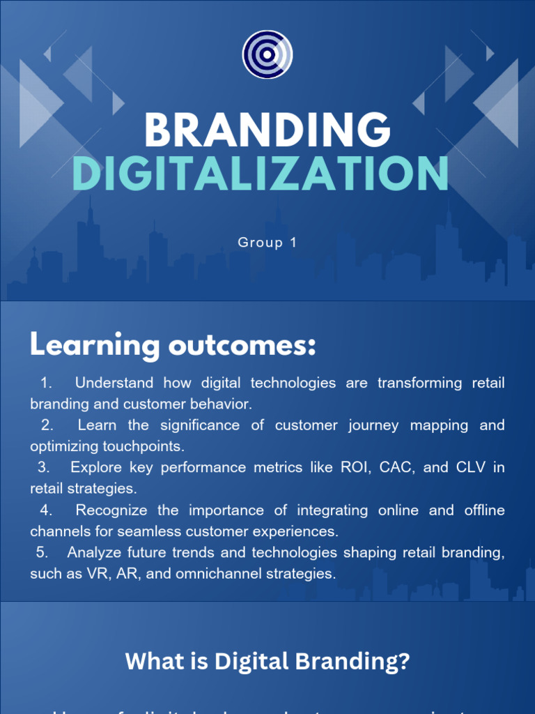 Digital Branding Strategies for Retail | PDF | Brand | Digital Marketing