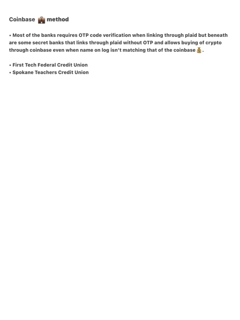 Coinbase Method - 241119 - 052727 | PDF | Cryptocurrency | Bitcoin