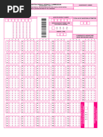 Maharashtra Police Exam OMR Sheet | PDF | Computer Data | Computing