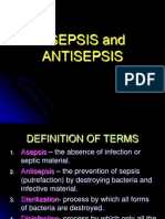 Asepsis and Antisepsis