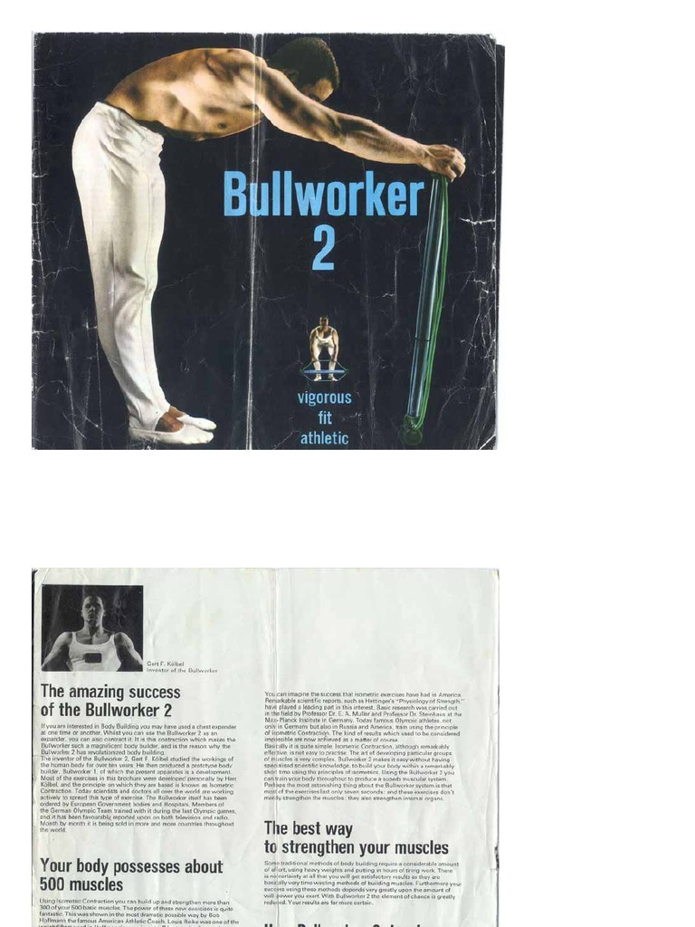 Bullworker 2 Exercise Manual PDF | PDF