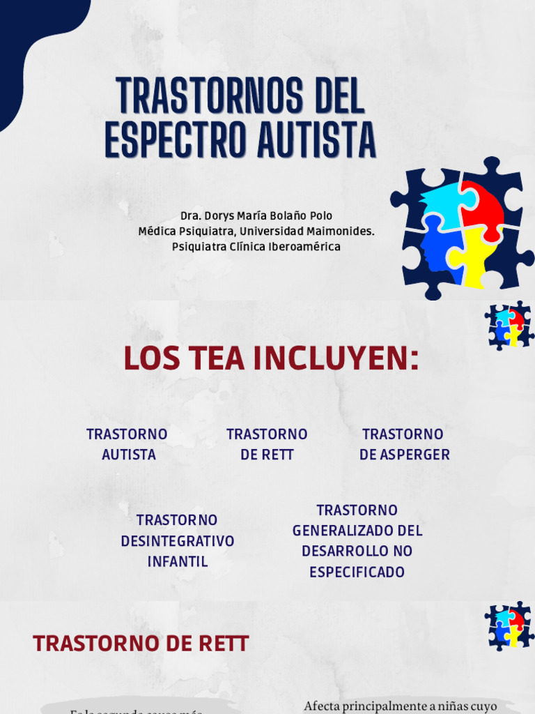 Trastornos del Espectro Autista: Guía Completa | PDF | Autismo ...