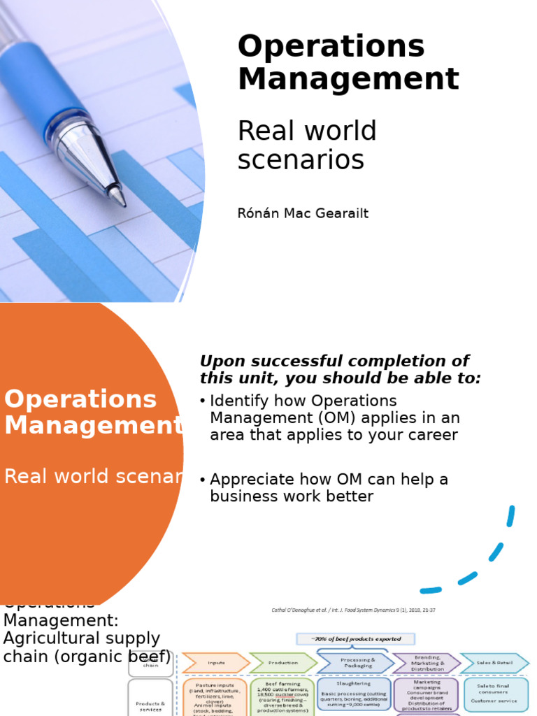 02 - Operations Management Real World | PDF