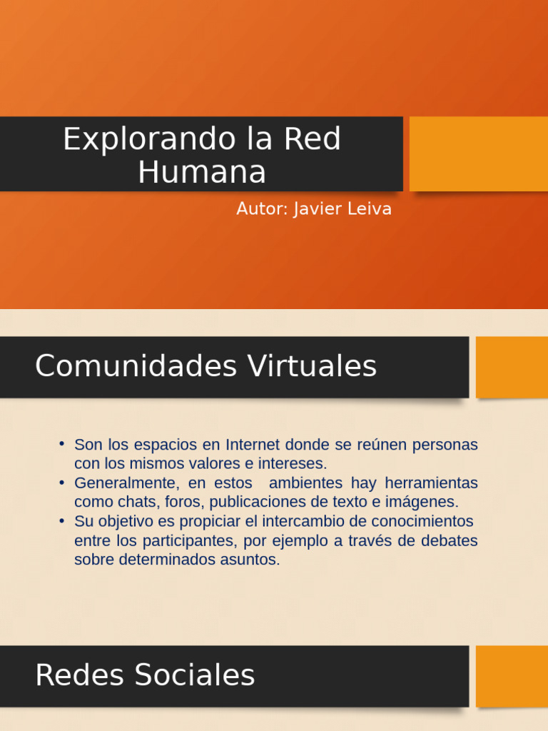 GC - C4 - Explorando La Red Humana | PDF
