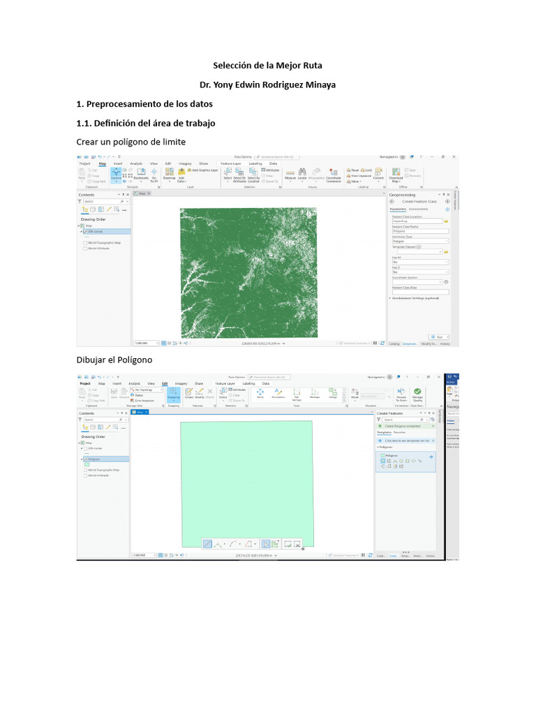 Selección de Rutas Efectivas en GIS | PDF