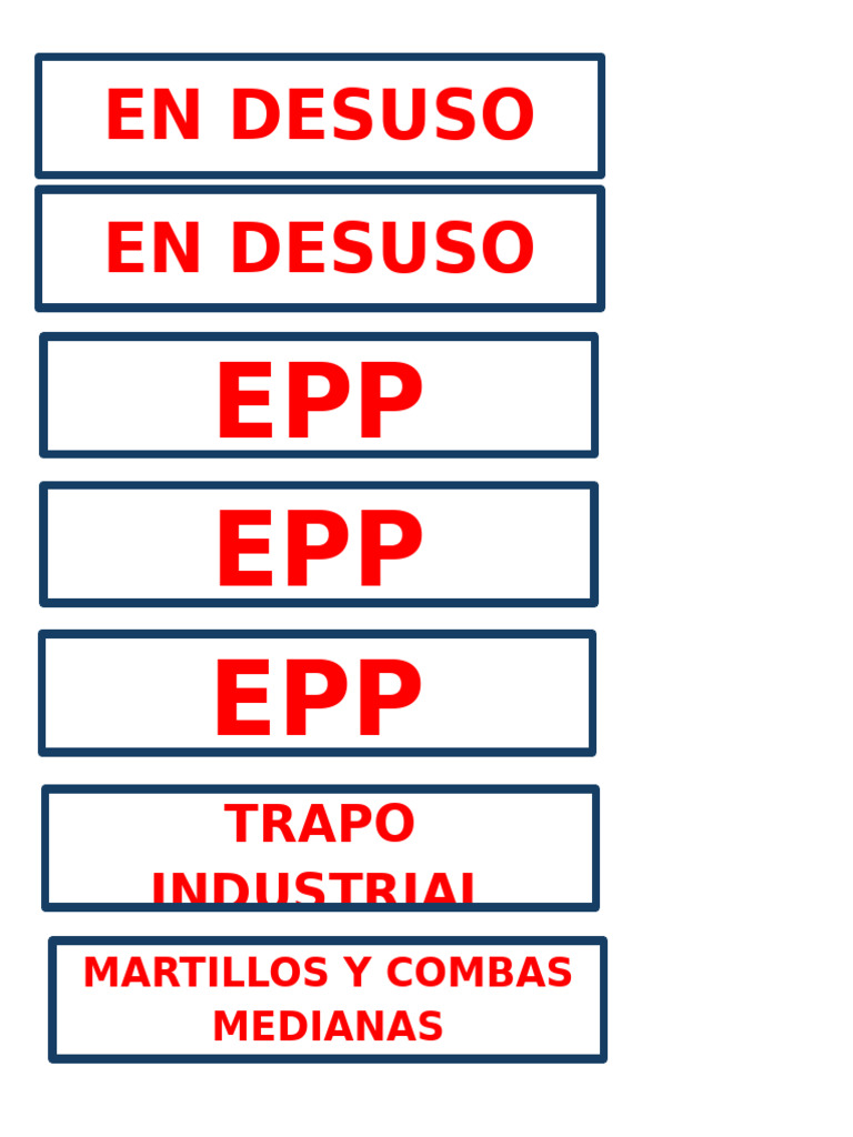 Letreros Para Almacen General | PDF