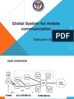 Global System For Mobile Communication: Instructor Abdillahi Ahmed