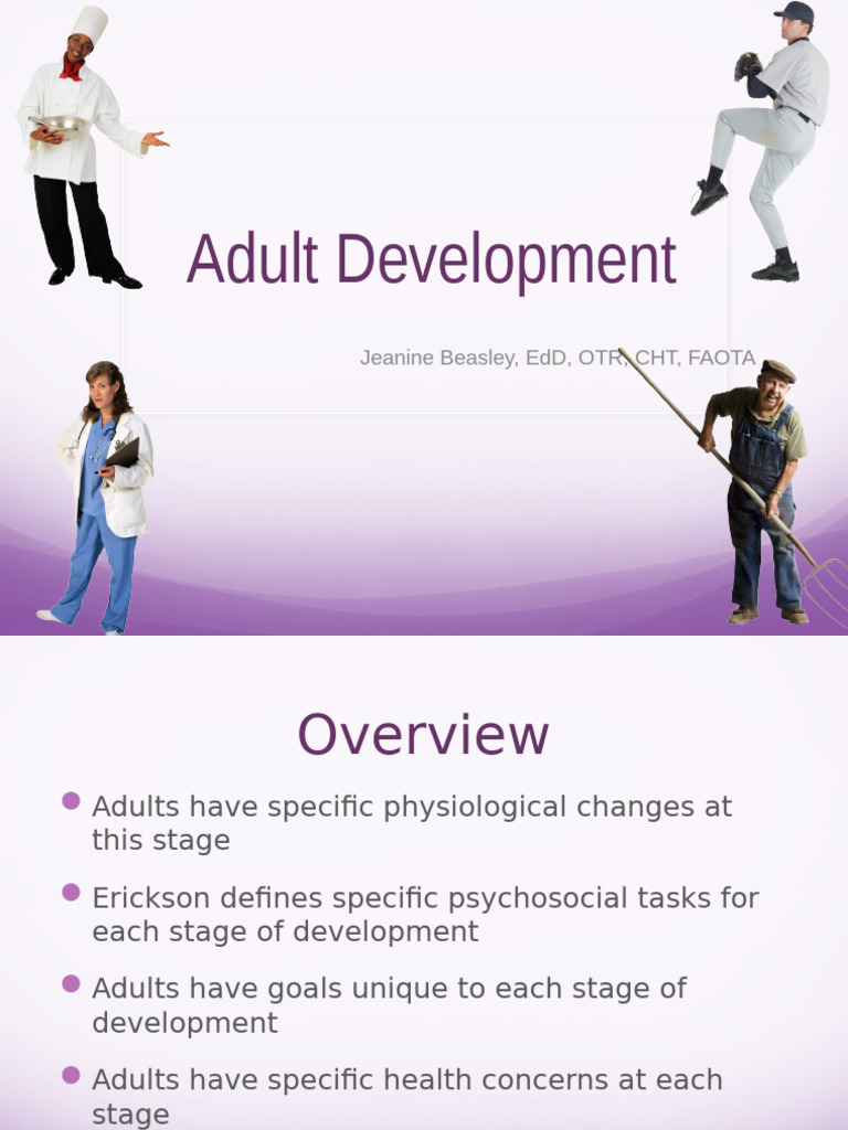 Stages of Adult Development Explained | PDF | Blood Pressure | Sleep