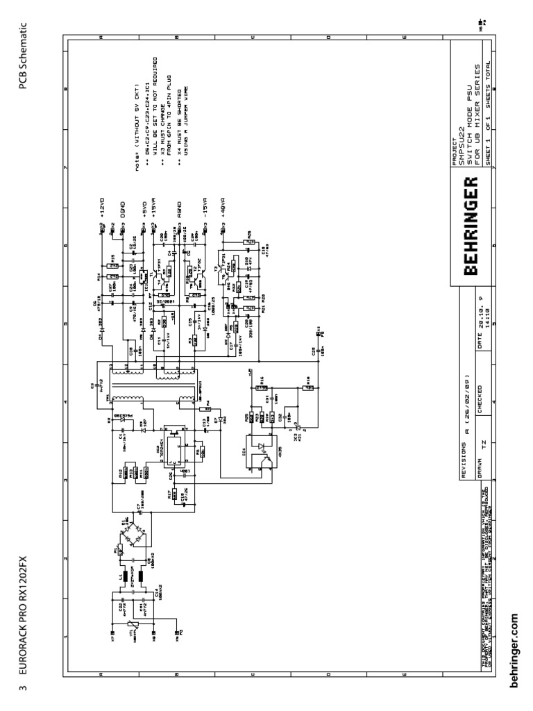 Behringer Fuente SMP SU22 | PDF