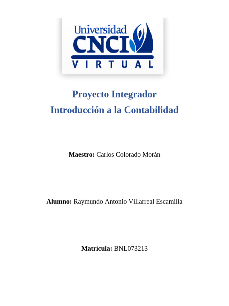Proyecto Integrador I | PDF