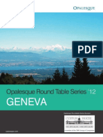 Opalesque Roundtable Series - Geneva 2012