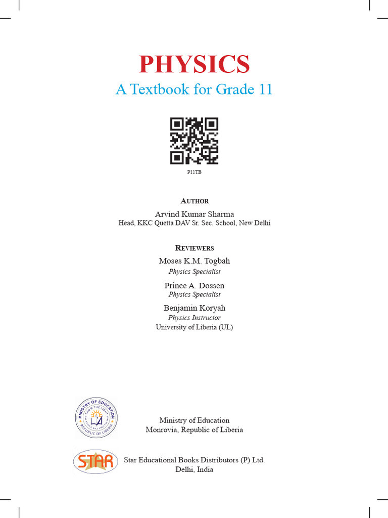 Grade 11 Physics Textbook Overview | PDF | Euclidean Vector | Acceleration