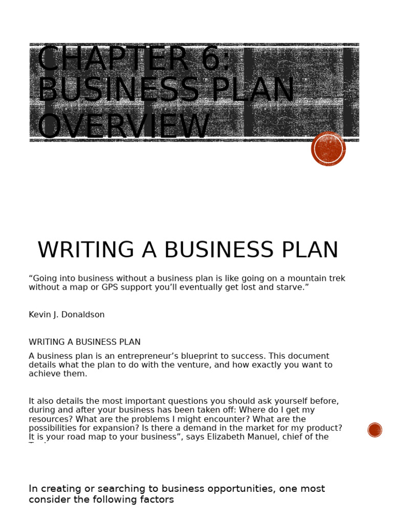 Business Plan Writing Guide | PDF | Market (Economics) | Market ...