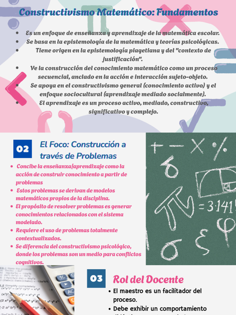 Ptresentacion | PDF | Enseñando | Constructivismo (filosofía de la ...