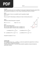 Partitioning Directed Line Segments | PDF | Ratio | Slope