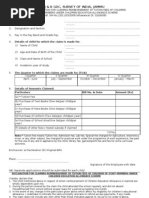 Children Education Allowance Form Word
