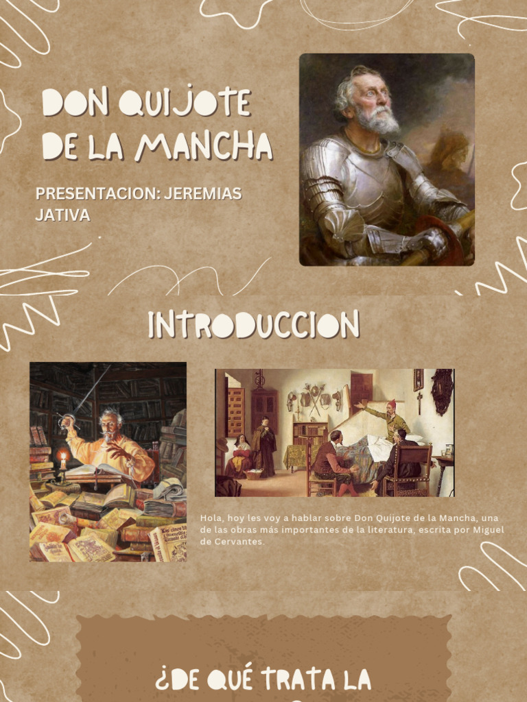 Análisis de Don Quijote de la Mancha | PDF