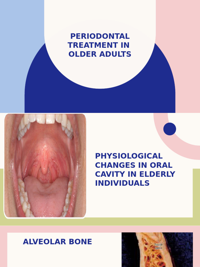 Periodontal Care for Older Adults | PDF | Periodontology | Human Tooth