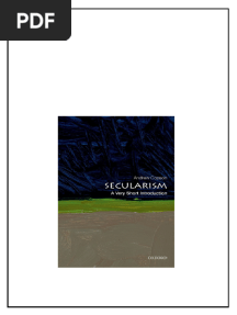 Secularism A Very Short Introduction Andrew Copson download